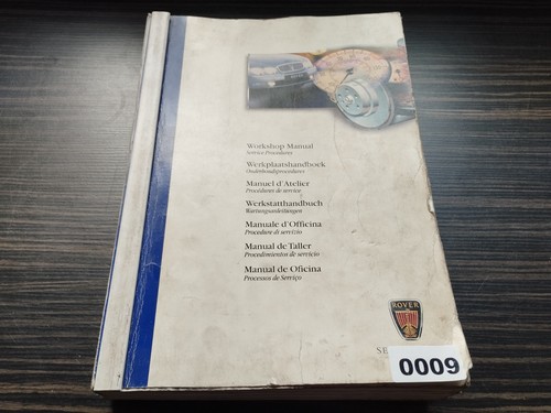009 rover werkstatthandbuch - 009,