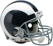 NFL Mini Helm Los Angeles Rams VSR4 Throwback Riddell 1965-72 Helmet Football