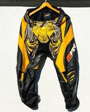 MVD Racewear Hose M in den Farben Gelb / Schwarz Supermoto