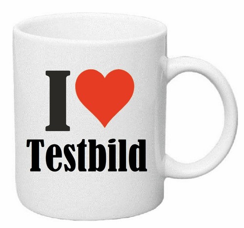 Kaffeetasse love testbild - i,