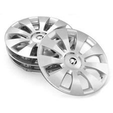 Original Skoda Superb (3V) Radkappen Set 16 Zoll Hermes 6.5Jx16 Radzierblenden