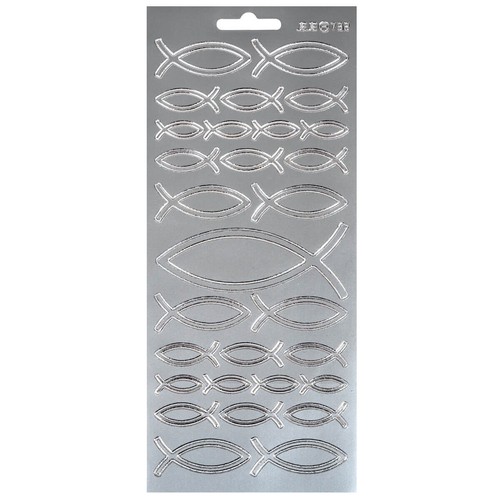 Konturensticker set fische - konturensticker-set,