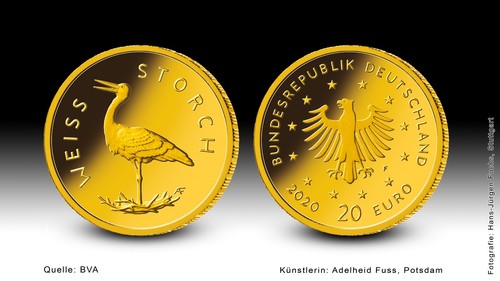 Euro goldmünze deutschland - 20,