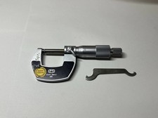 Mahr Mikrometer 0–25 mm / 0,01 mm – mit Holzbox & Zubehör – Präzisionsmessgerät