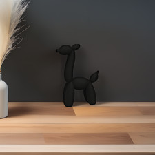 Balloon Dino Schwarz Figur