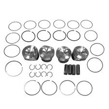 4x Kolbensatz STD 82.51mm Ø 21mm für Audi Seat Skoda VW Golf 6 2.0 TSI TFSI GTI