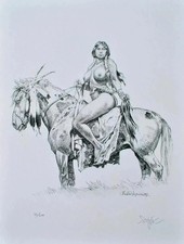 Paolo Serpieri: Reiterin