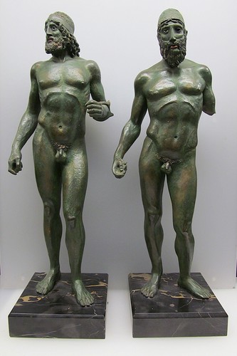 Riace-Bronzestatuenpaar