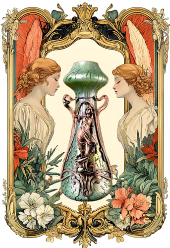 Art nouveau wilhelm kralik - art,