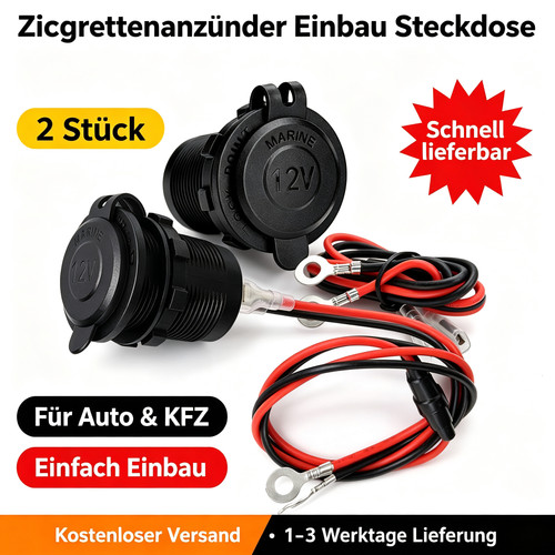 12v auto kfz - 12v,