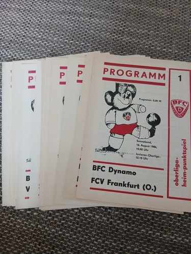 Programmhefte bfc dynamo - 13,