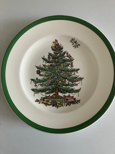 Spode christmas tree teller - tree, 8"