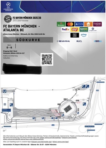 Sammler ticket bayern - sammler, fc