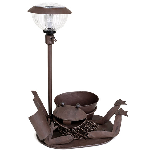 Solar laterne frosch - laterne,