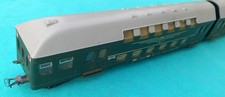 DR Doppelstockzug HO Sputnik Wagons Deutsche Reichsbahn als Ersatzteilspender