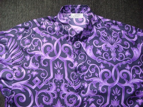 Versace seidenhemd silk - versace, seidenhemd+silk