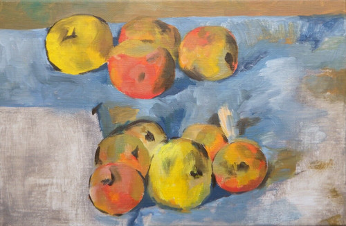 ölgemälde äpfel cezanne - Ölgemälde,