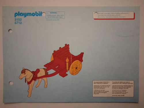 Playmobil bauanleitung 3152 - playmobil,