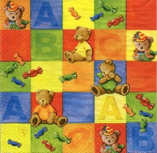 4 Servietten Napkins