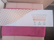 Lily England Rose Gold Edition Deluxe Haartrocknerbürste. Gebraucht sehr guter Zustand