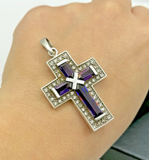 Großer 925 silber kreuz - großer,