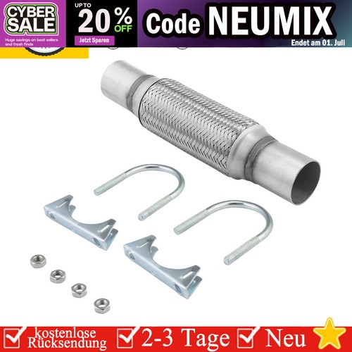 Edelstahl flexrohr auspuff - edelstahl,