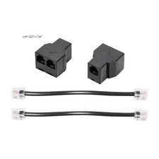 Telefonkabel splitter adapter - splitter,