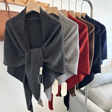 Dreieckiger Wollschal/Tuch