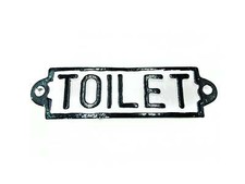 ✅ Nostalgie Toilettenschild