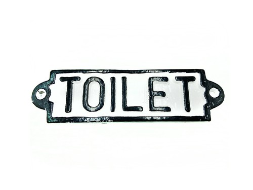 Nostalgie toilettenschild - ✅,