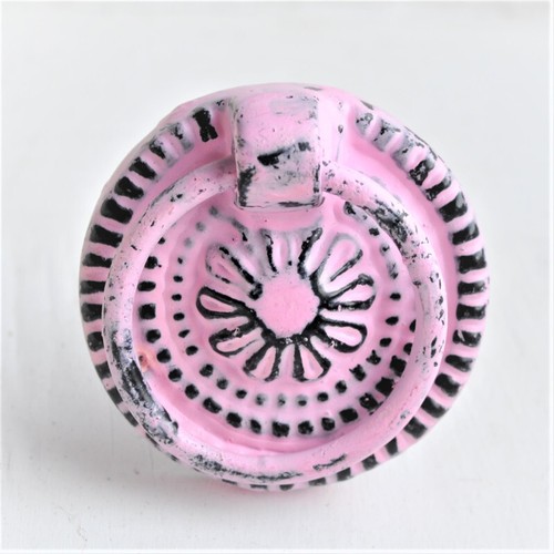 Vintage möbelknauf rosa - möbelknauf, im