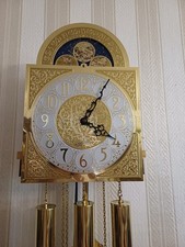 Wanduhr Pendeluhr Regulator Schilderuhr Hermle mit Westminsterschlagwerk 