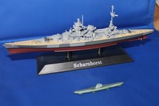 DeAgostini Kriegsschiffe 1:1250, Schlachtschiff Scharnhorst + U-Boot