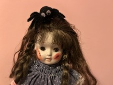 Halloween Deko VintagePorzellan  Puppe #Grusel #Halloween 40 cm