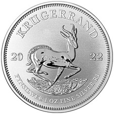 Silbermünze Südafrika