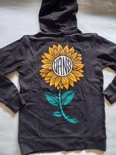 Vans planta Hoody Kapuzen Pullover Gr. xs  mit Rückendruck Sonnenblume