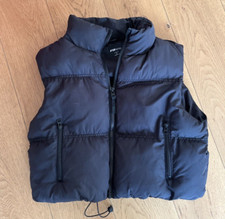 FB Sister Weste kurz New Yorker gesteppt und warm gefüttert Gr. L schwarz