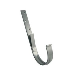 Ri-eisen 100 grau Zubehör Rinneneisen grau rund Marley Stahl