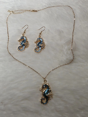 Schmuckset seepferdchen - seepferdchen,