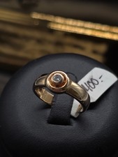 Ring Größe 52 Gelbgold 585 / 14k Gold zeitlos Diamant Brillant