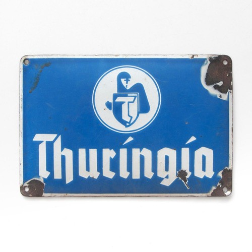 Antikes emailleschild - antikes,