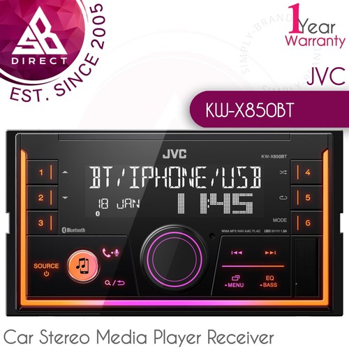 Jvc x850bt autoradio - jvc, kw-x850bt