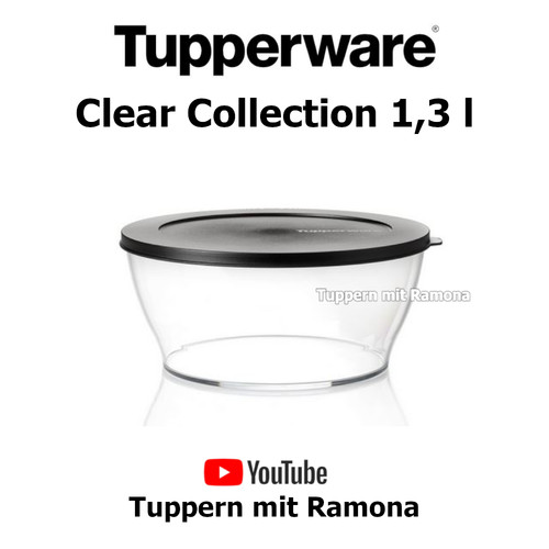 Tupperware clear collection - clear,