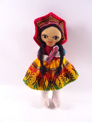 Vintage stoffpuppe mit - vintage,