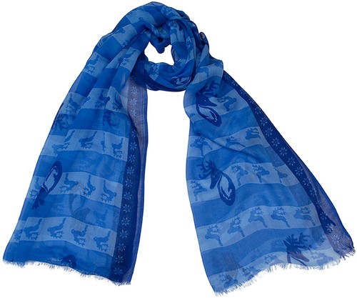 Trachtenschal blau blue - blau,