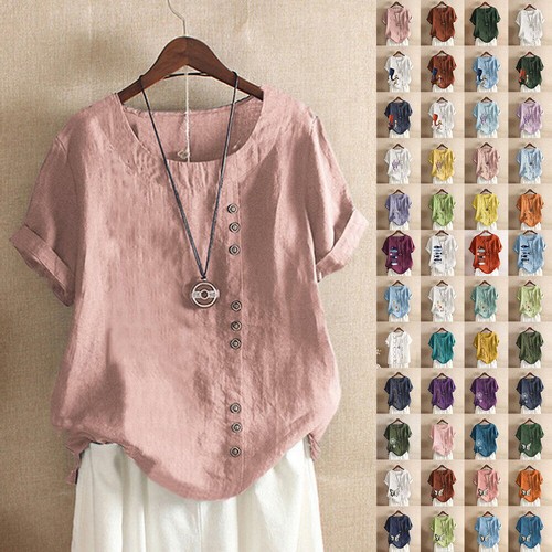 Damen shirt sommer - sommer, leinen