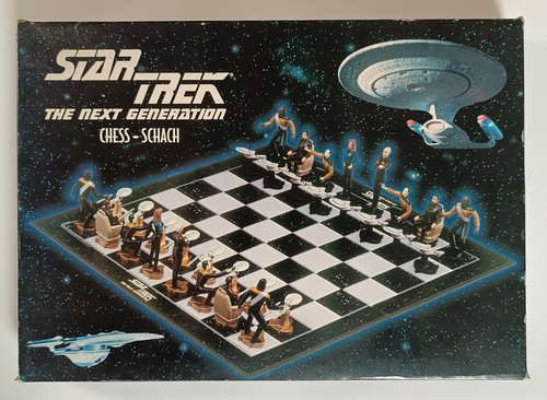 Schachspiel star trek - schachspiel, next