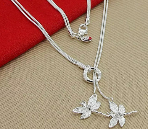 Elegante halskette mit - elegante,