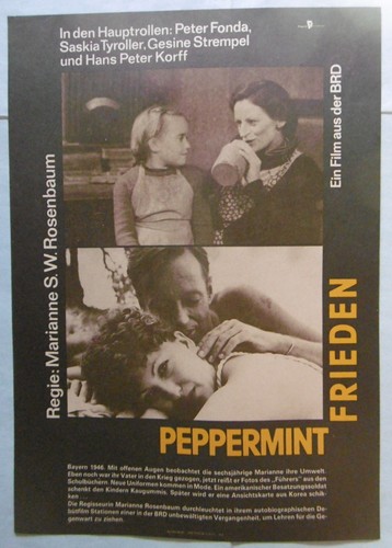 Ddr filmplakat peppermint - a3, "peppermint