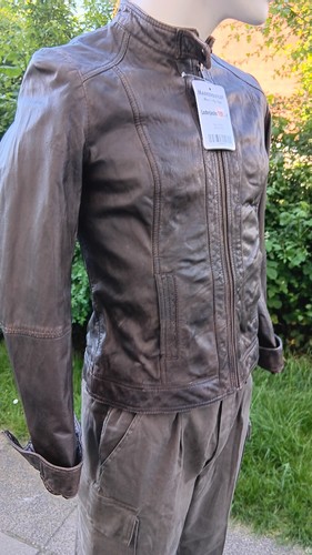 Damen leder jacke bìs - damen, gr,36